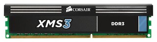 Память DDR3 4096Mb 1600MHz Corsair (CMX4GX3M1A1600C11) RTL 240 DIMM 11-11-11-30, 1.5V, XMS3 with Cla
