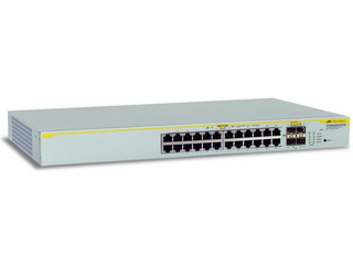 Коммутатор Allied Telesis (AT-8000GS/24) Layer 2 with 24-10/100/1000Base-T ports+4 active SFP slots