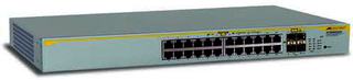 Коммутатор Allied Telesis (AT-8000GS/24POE) Layer 2 with 24-10/100/1000T ports +4 active SFP,POE