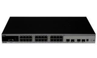 Коммутатор D-Link DES-3528P 24x10/100TX POE 2 Combo Copper/SFP 2x1000 Mbps Copper L2+