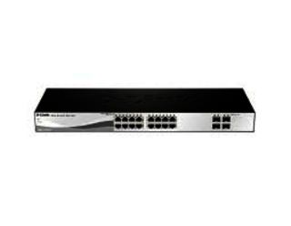 Коммутатор D-Link DGS-1210-20/B1A 16 10/100/1000Base-T ports and 4 Gigabit MiniGBIC (SFP) ports