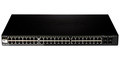 Коммутатор D-link DGS-1500-52 with WEB SmartPro 48 ports 10/100/1000Mbps and 4 ports 100/1000 SFP