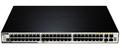 Коммутатор D-Link DGS-3120-48PC 48-Port Managed  L2+ PoE Gigabit physical stacking