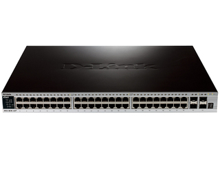 Коммутатор D-Link DGS-3620-52P 48-ports PoE 10/100/1000Base-T L3 Stack Manag Swi with 4-ports SFP+