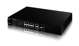Коммутатор ZyXEL GS2200-8HP 8-портовый High Power PoE-коммутатор Gigabit Ethernet с 2 SFP