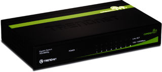 Коммутатор TRENDnet TEG-S80DG 8-портовый гигабитный со встроенным блоком питания