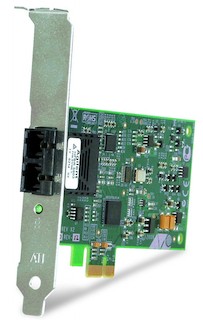 Сетевая карта Allied Telesis (AT-2711FX/SC) 100Mbps Fast Ethernet PCI-Express Fiber Adapter Card; SC