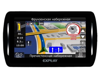 Автомобильный навигатор GPS Explay PN-940 5" Bluetooth microSD 4Gb Navitel