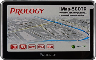 Автомобильный навигатор GPS Prology iMAP-560TR 5" 480x272 4Gb MicroSD MP3 Navitel