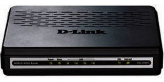 Модем D-Link DSL-2540U/BRU/CB 1xADSL2/2+ port, 4x10/100TX Annex B