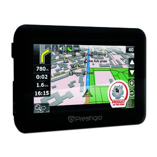 Автомобильный навигатор GPS PRESTIGIO GeoVision 4050 (4.3" 480x272 4Gb Navitel 5.0)