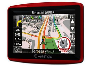 Автомобильный навигатор GPS PRESTIGIO GeoVision 4900BTFM (4.3" 4GB BT FM Tran) Nav