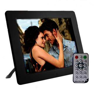 Фоторамка Rekam 9.7" DejaView F105 1024х768 черный Пластик ПДУ Видео \крепление на стену\LED-Подсвет