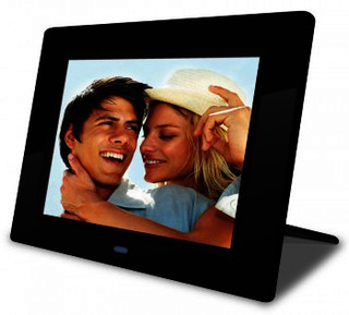 Фоторамка Digma 7" PF-730 800x480 белый Пластик