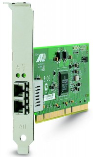 Сетевая карта Allied Telesis (AT-2931SX/SC) Gigabit Ethernet Fiber Adapter Card Fibre SC Conn,PCI-X