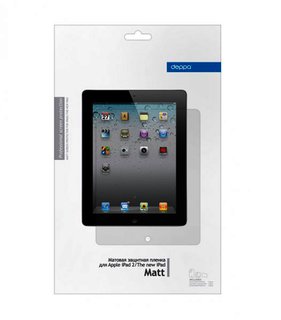 Пленка матовая защитная Deppa для iPad 2/the new iPad