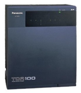 АТС Panasonic KX-TDA100RU (цифровая гибридная IP-АТС) + блок питания