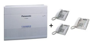 АТС Panasonic KX-TEM824RUP (комплект KX-TEM824RU + 2 шт. KX-T7730RU + 1 шт. KX-T7735RU)