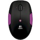 Беспроводная мышь Logitech M345 черный/сиреневый (1000dpi) USB