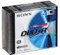 Диск DVD+R Sony 4,7 Гб 16x 1шт 10DPR120BSL