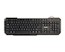 Клавиатура Zalman ZM-K200M мультимедийная, 10 доп клавиш. 8 заменяемых клавиш синего цвета. лазерное нанесение букв. чёрная USB