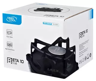Вентилятор Deepcool BETA 10 Soc-FM2/FM1/AM3+/AM3/AM2+/AM2 3pin 25dB Al 89W 307g скоба