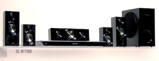 Домашний кинотеатр (blu-ray) 1 блок Panasonic SC-BTT500EES 5.1ch 1000 3D, Wi-Fi, Dock-st iPhone5