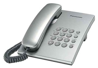 Телефон Panasonic KX-TS2350RUS (серебристый металлик)