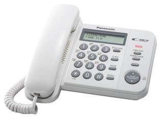 Телефон Panasonic KX-TS2356RUW (белый)