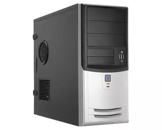 Корпус INWIN IW-EAR-018BS Black-Silver 450W USB/Audio ATX