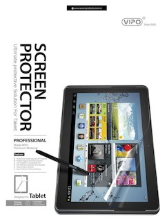 Защитная пленка для экрана Vipo для Galaxy Tab II 10" матовый 3 штуки