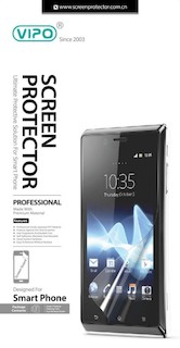 Защитная пленка для Sony Xperia J прозрачная Vipo