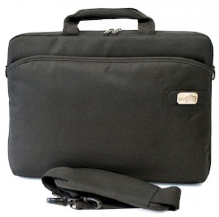 Сумка PC PET PCP-W6614BK 14.1" Nylon HQ, Style Toplader, Front compartment, Черный