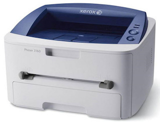 Принтер Xerox Phaser 3160 (3160V_B) (лазерный, A4, 64Mb, 24стр/мин, USB2.0)