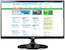 Монитор LG 27" 27EA63V-P Glossy-Black IPS LED 5ms 16:9 DVI HDMI 10M:1 250cd 1050 (RUS)