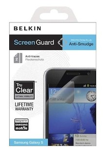 Защитная пленка для экрана Belkin для Galaxy Mega 6.3" anti smudge 2 pcs (F8M663vf2)