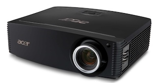 Проектор Acer P7500 DLP 4000Lm 1080p (1920x1080) 40000:1 ресурс лампы(2500час) HDMI 7.5kg