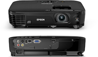 Проектор Epson EH-TW480 LCD 2800Lm 720p 3000:1 ресурс лампы(4000час)