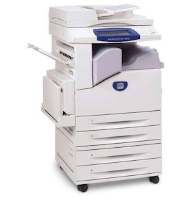 МФУ Xerox 5222 Copier/Printer (DADF), 512MB, HDD 40Gb, PCL5e/6, USB 2.0, Eth. 10/100)