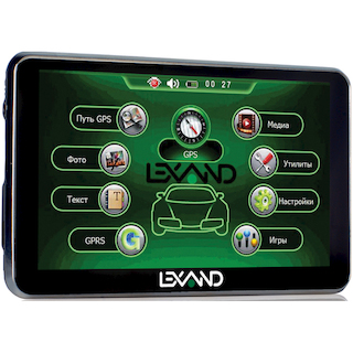Навигатор Автомобильный GPS Lexand ST-5650 pro HD 5" 800x480 4Gb microSD Bluetooth FM-Transmitter че