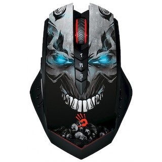 Беспроводная мышь A4 Bloody R8 черный Беспроводная (1000dpi) USB игровая