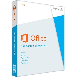 ПО MS Office Home and Business 2013 32/64 Russian Russia Only EM DVD No Skype