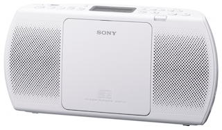 Аудиомагнитола Sony ZS-PE40CPW белый