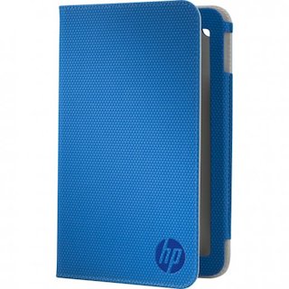Чехол HP для планшетных компьютеров 7" Slate Folio голубой (E3F46AA)
