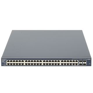 Коммутатор Netgear (GS748TP-100EUS) Управляемый Smart, 44GE PoE, 4SFP/Combo портов