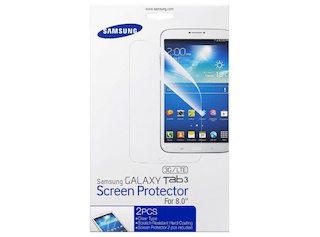 Защитная пленка для экрана Samsung ET-FT310CTEGRU для Galaxy Tab III 8" SM-T31xx 2 шт прозрачный (ET-FT310CTEGRU)