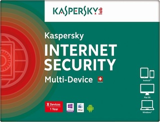 Антивирус Kaspersky Internet Security Multi-Device Russian Edition. на 5ПК - продление на 1 год