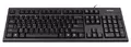 Клавиатура А4 KR-85 comfort black PS/2