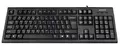 Клавиатура А4 KRS-85 ANTI-RSI comfort black PS/2