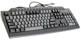 Клавиатура Mitsumi KSX-EC0HY/KFK-EB9HY Millenium Black PS/2 (R560374/561663)